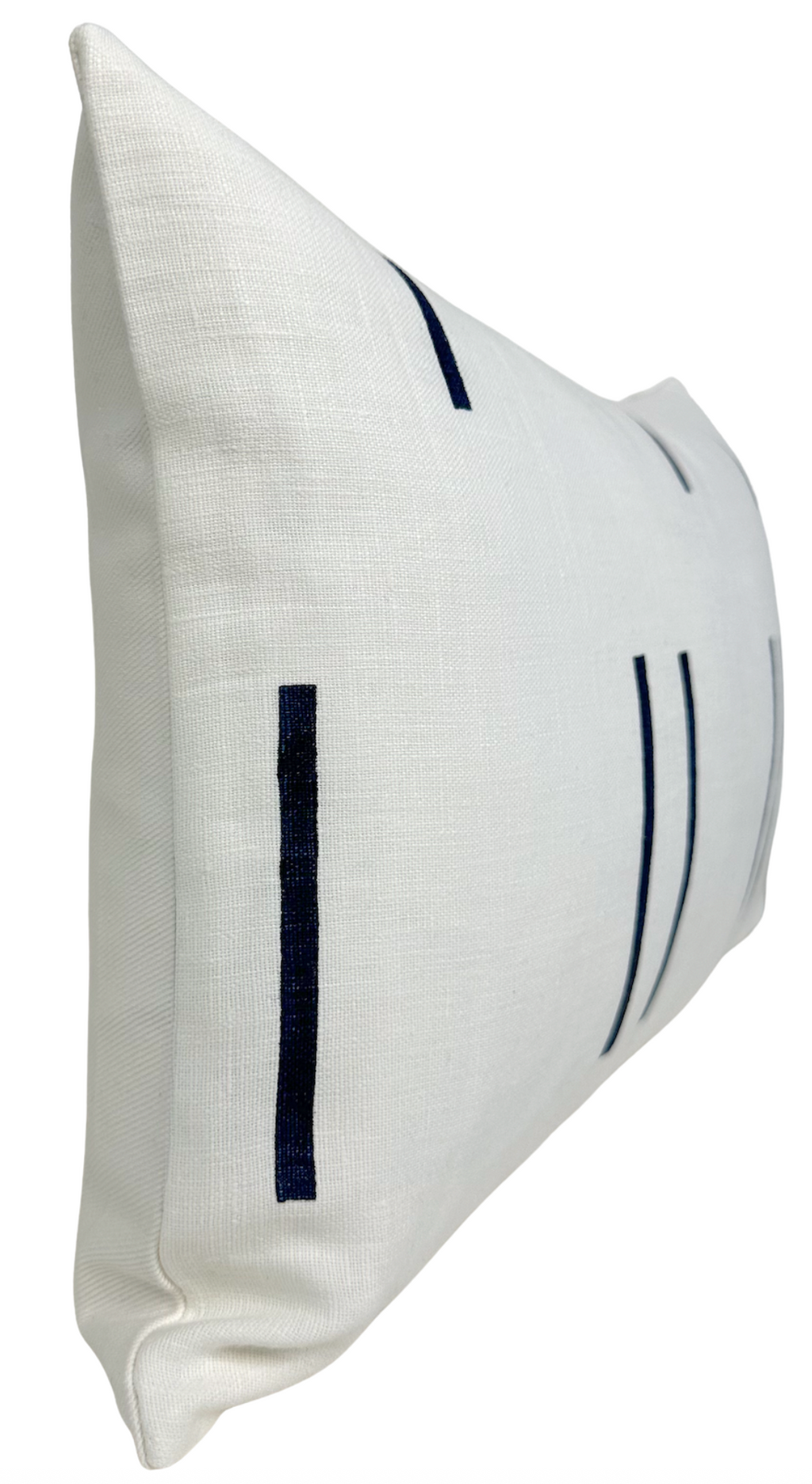 Oaxaca Linen Pillow Cover in Navy, Schumacher Textiles