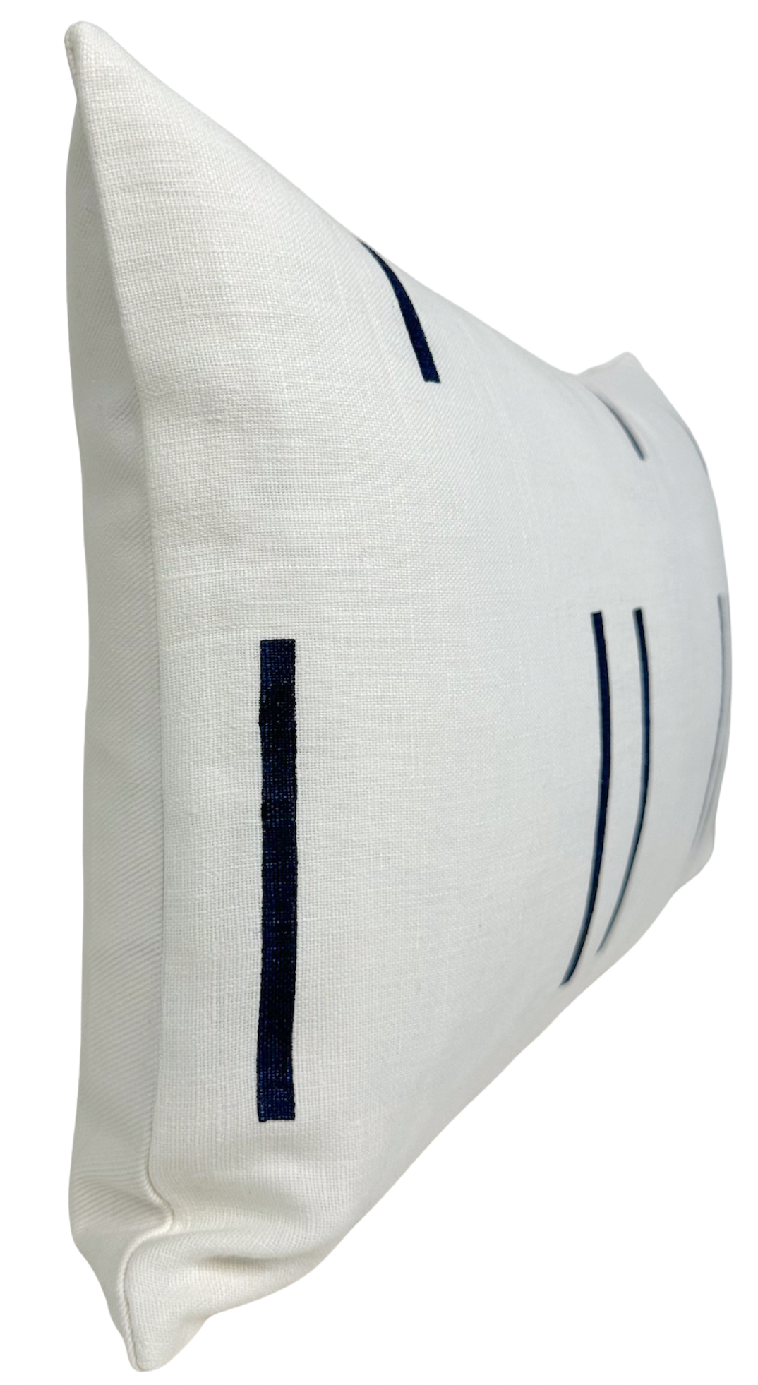 Oaxaca Linen Pillow Cover in Navy, Schumacher Textiles