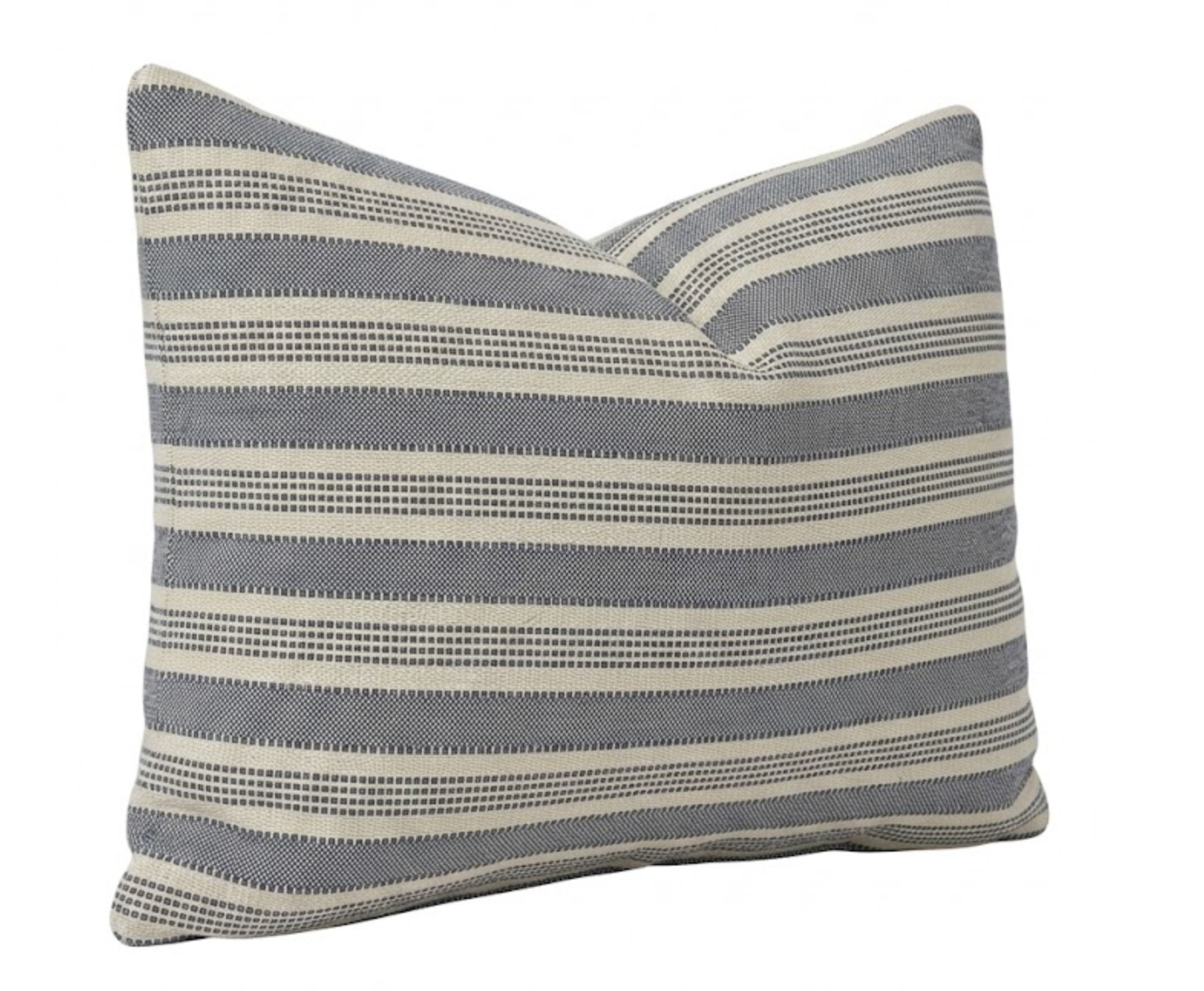 Amida Woven Pillow Cover in Indigo Natural, Peter Dunham Textiles