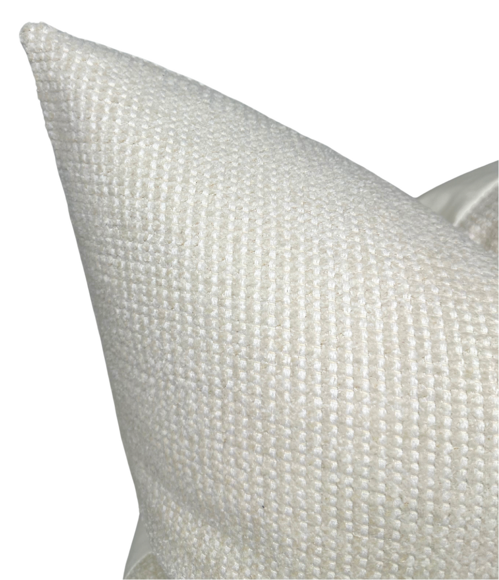 Tides Pillow Cover in Seashell, Holly Hunt Textiles