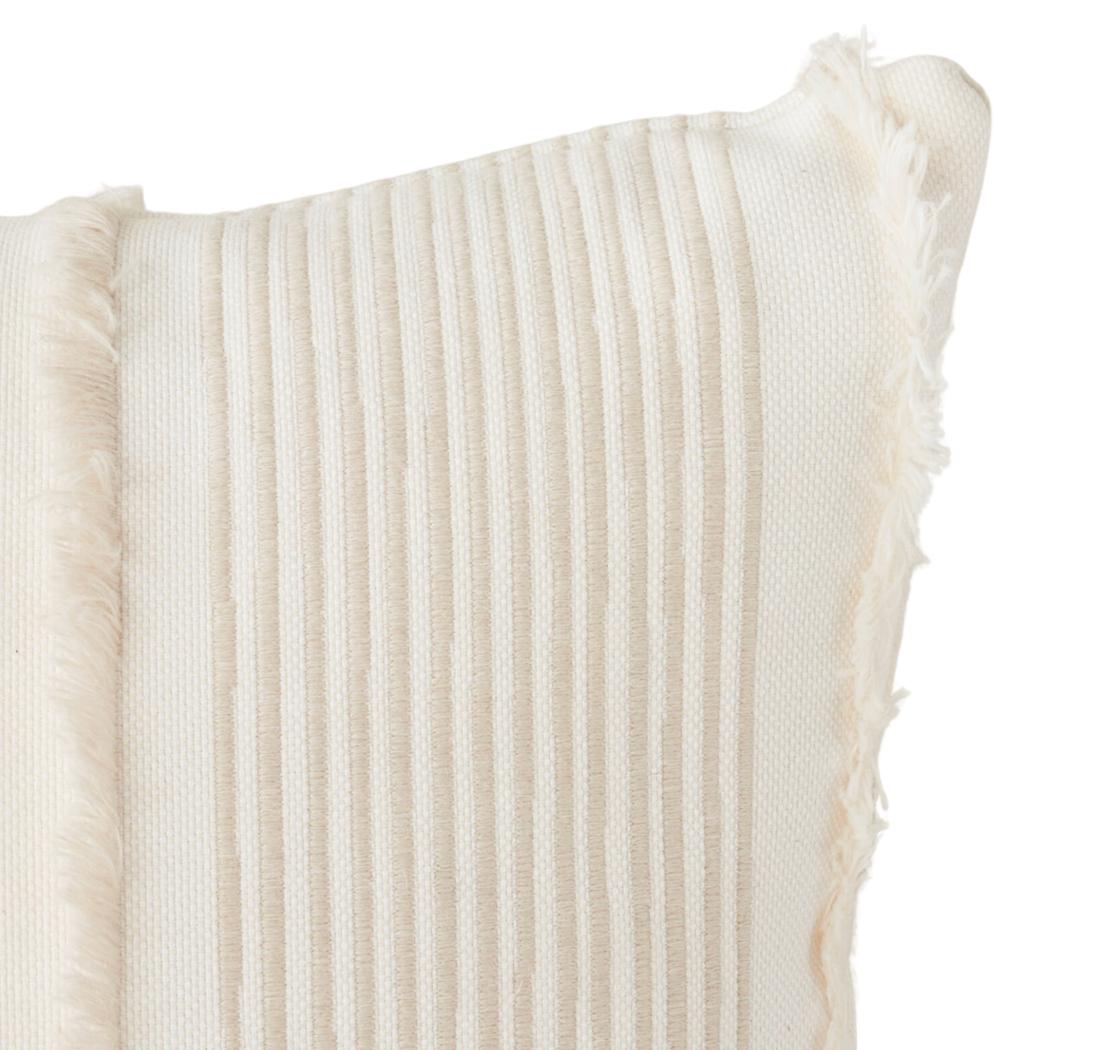 Billy Embroidered Pillow Cover in Natural, Indoor Outdoor Pillow - Schumacher Textiles