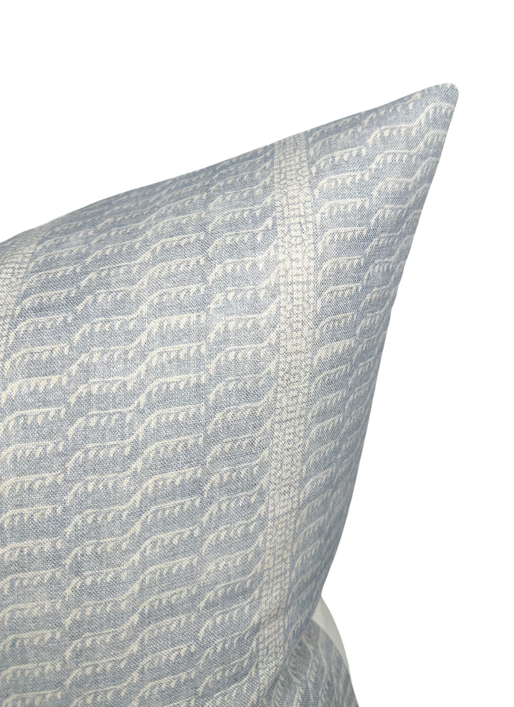 Pilar Pillow Cover in Bluebell, Susan Connor Textiles
