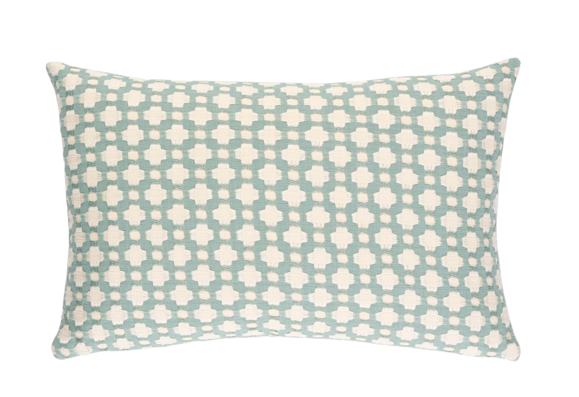 Betwixt Pillow Cover in Water, Schumacher Textiles