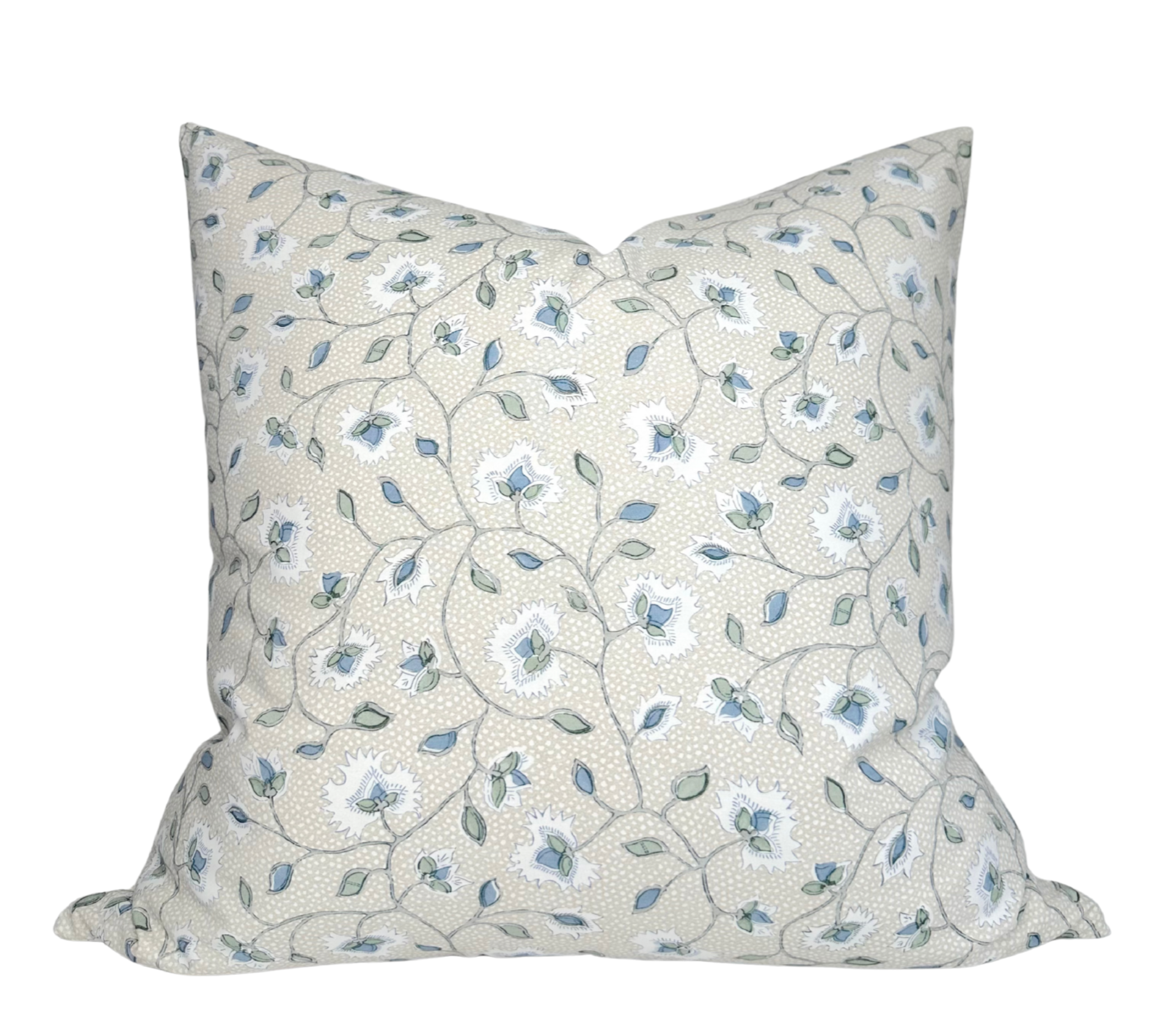 Chelsea Pillow Cover in Slate, Thibaut Pillows