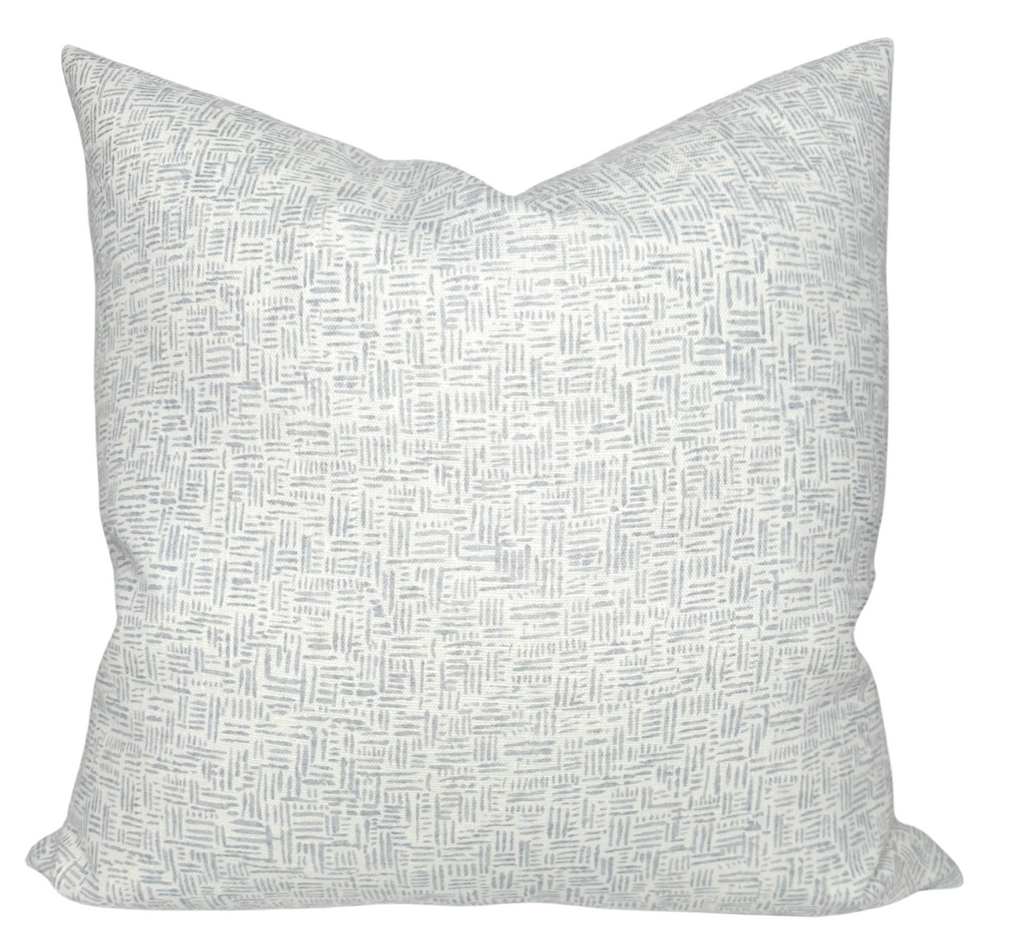 ETCH Pillow Cover in Dove Grey