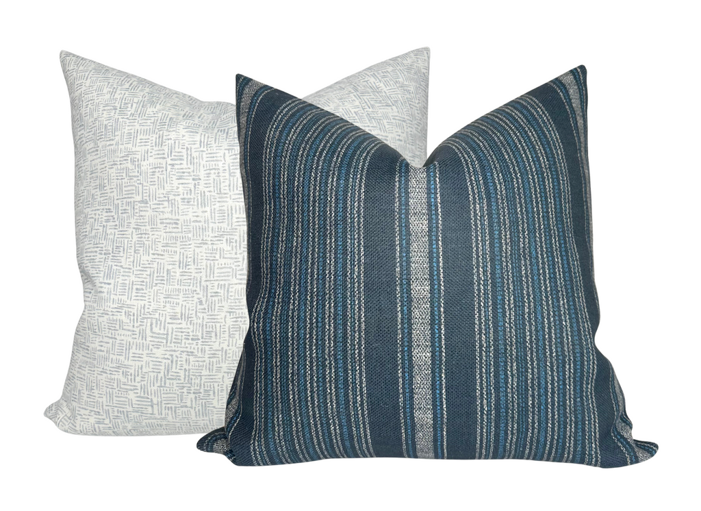 ETCH Pillow Cover in Dove Grey
