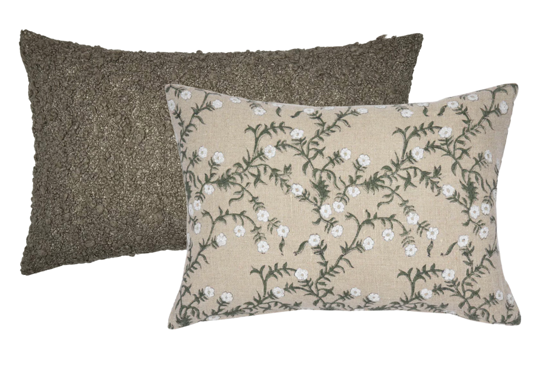 GILA Boucle Pillow Cover in Brown, Larsen Textiles