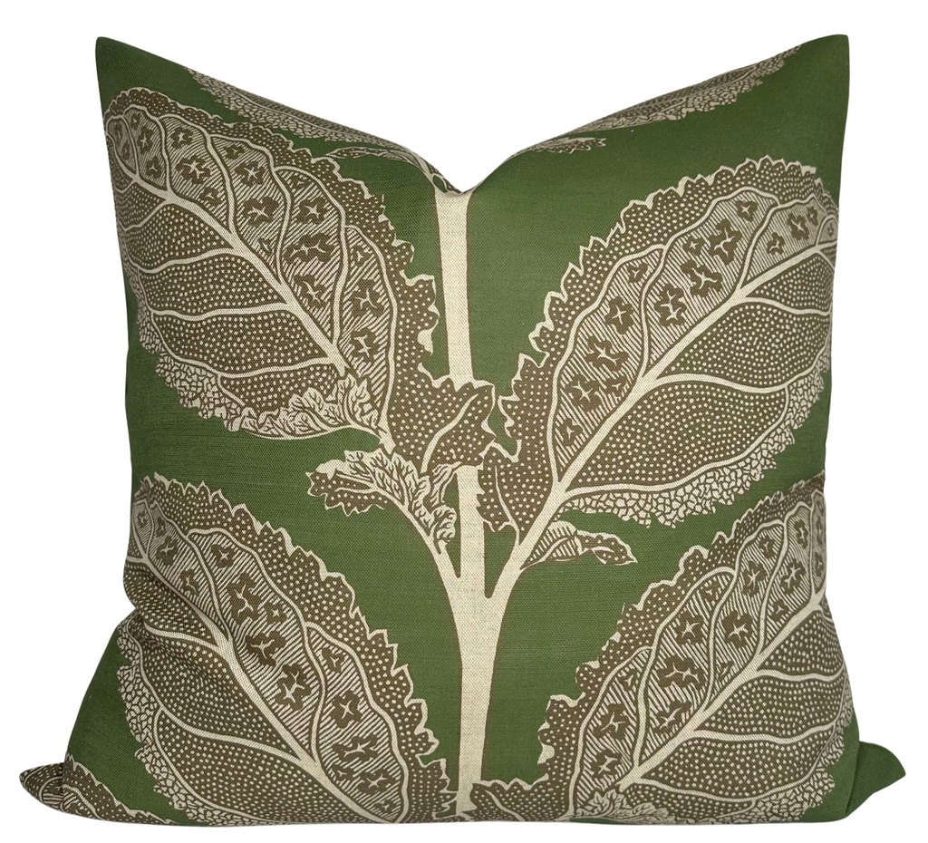 Lacinato Pillow Cover in Basalt Black, Thibaut Pillows