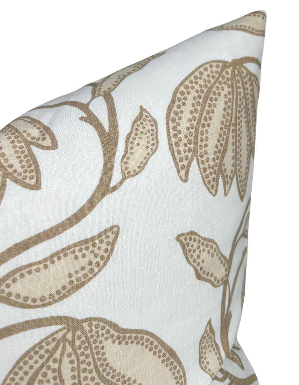 Desert Floral Pillow Cover in Birch Natural, Thibaut Pillows