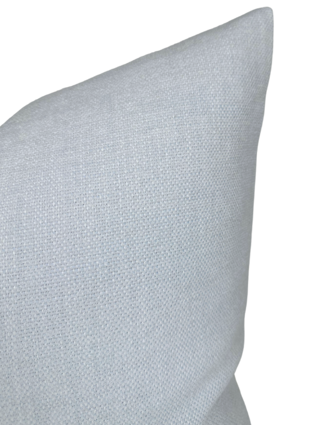 Outdoor Rough 'n Tumble Woven Pillow Cover in Ice Blue, Performance Pillow
