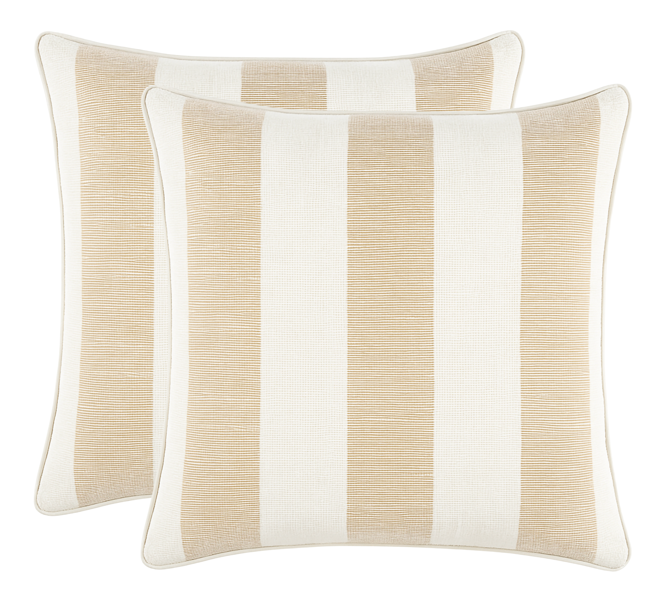 Ketley Stripe Pillow Cover in Natural, Schumacher Textiles