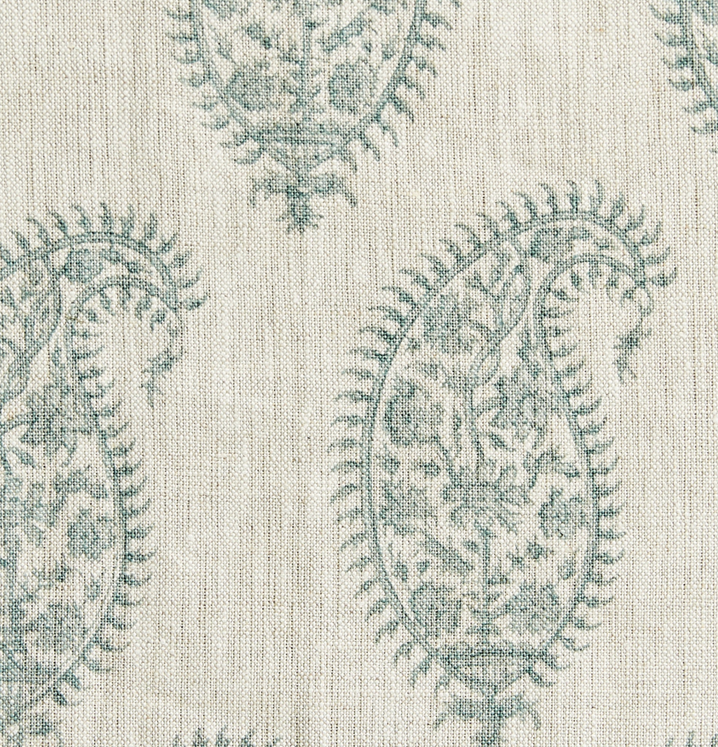 Paisley Pillow Cover in Celadon, Walter G Textiles