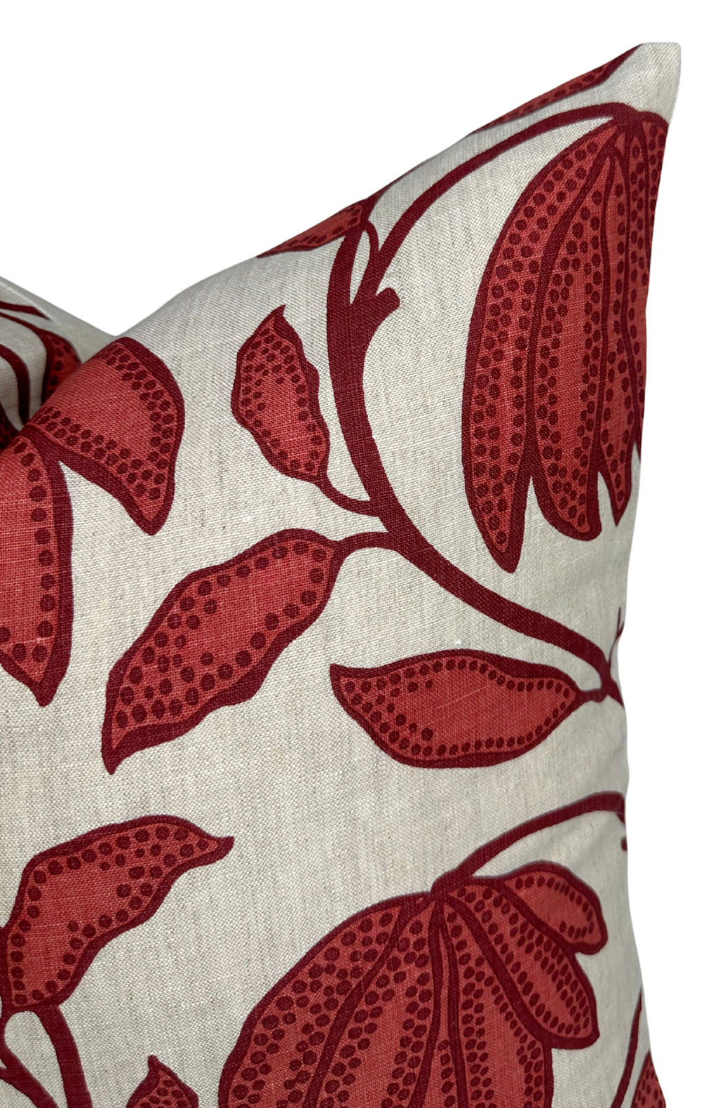 Desert Floral Pillow Cover in Sunbaked Red, Thibaut Pillows