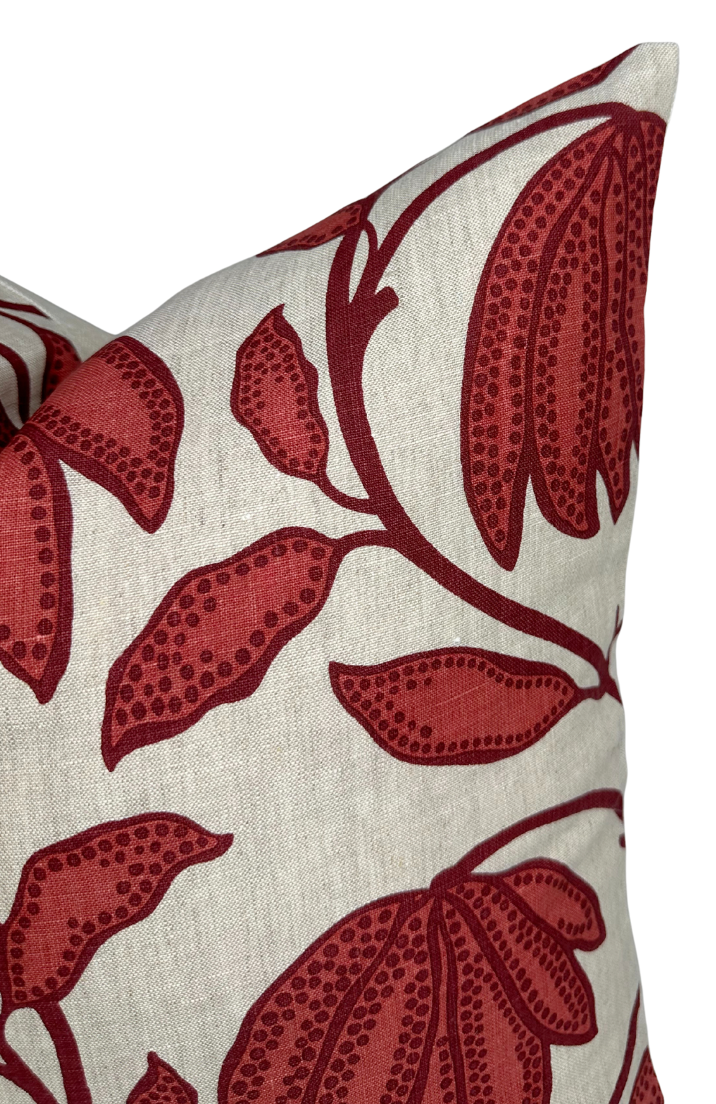 Desert Floral Pillow Cover in Sunbaked Red, Thibaut Pillows