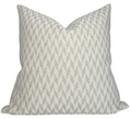 Tupai Woven Pillow Cover in Tan Brown