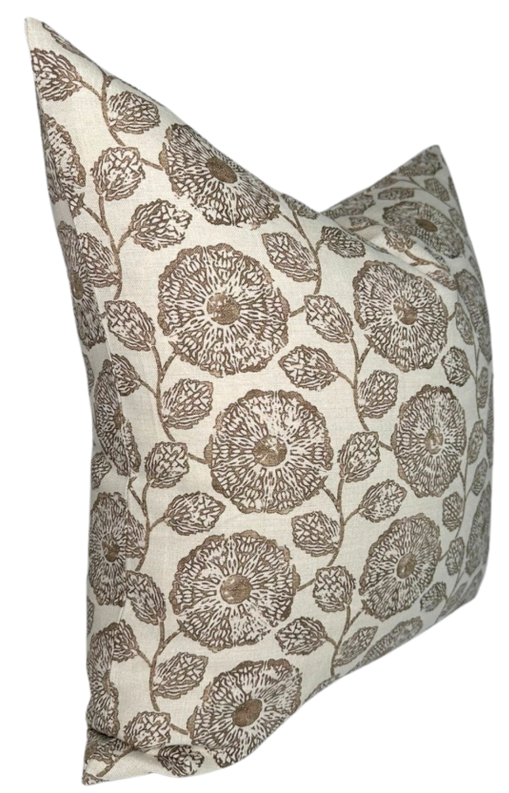 Freedia Pillow Cover in Sepia, Susan Connor Textiles