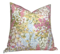 Fleur Linen Pillow Cover in Blush