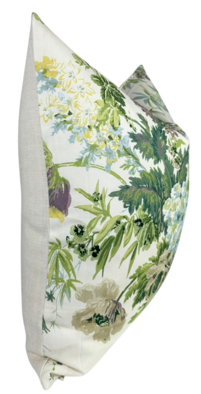 Garden Club Pillow Cover in Lavender, Thibaut Pillows