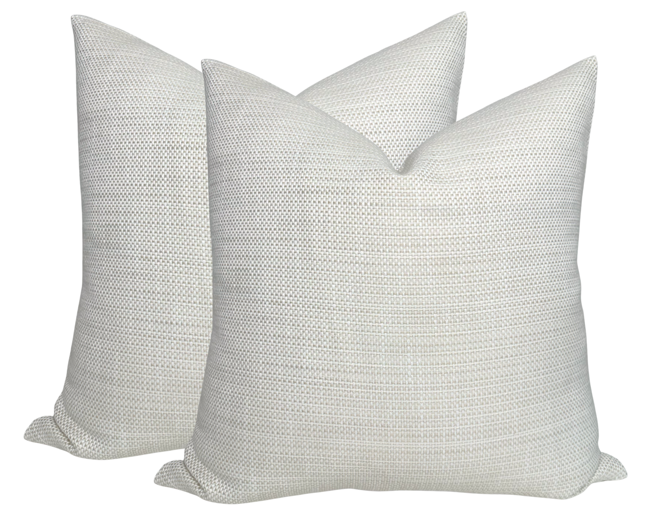 Kravet Woven Pillow Cover in Tan, 36082-1116, Indoor Outdoor Pillows