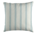 Ojai Stripe Pillow Cover in China Blue, Schumacher Textiles