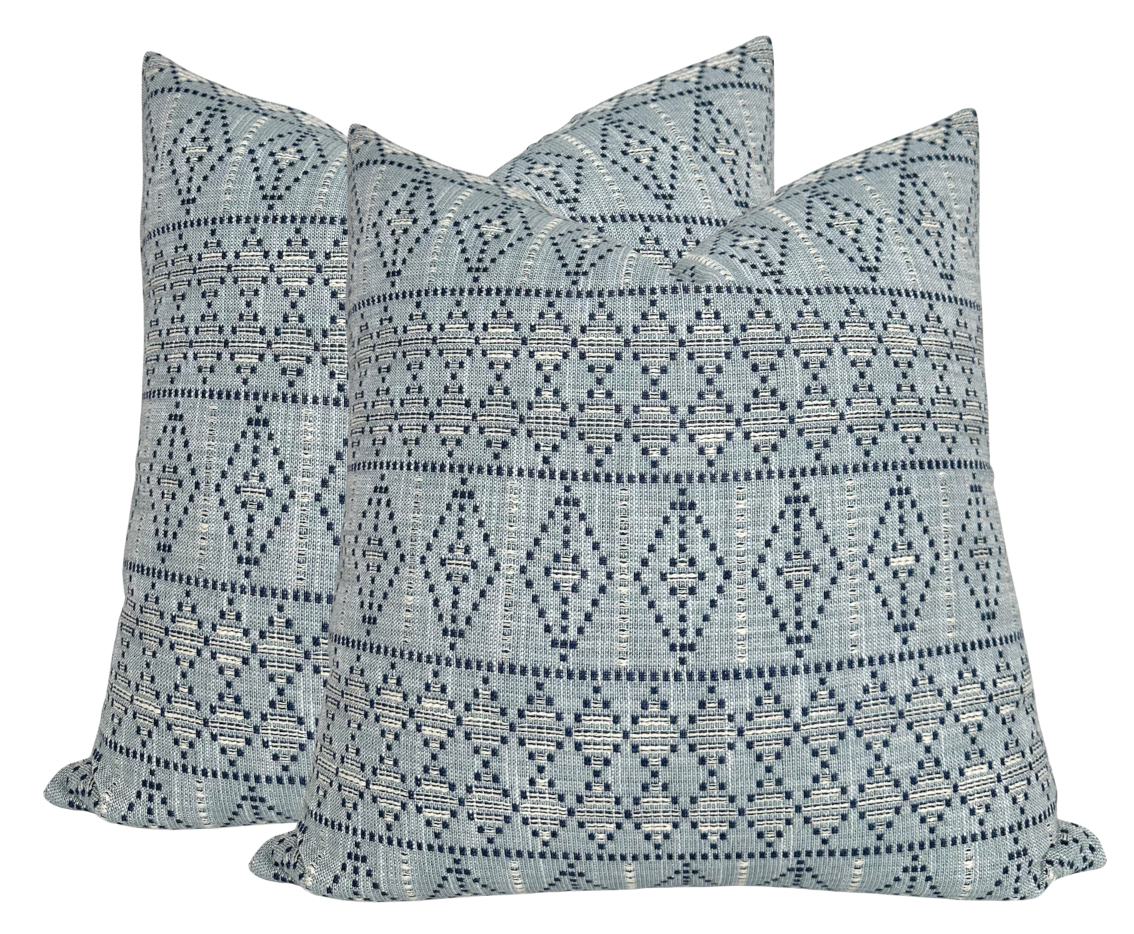 Souk Woven Pillow Cover in Indigo Sky, Peter Dunham Textiles