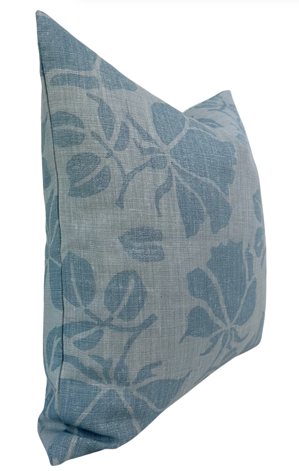 Emilia Pillow Cover in Blue, Peter Dunham Textiles
