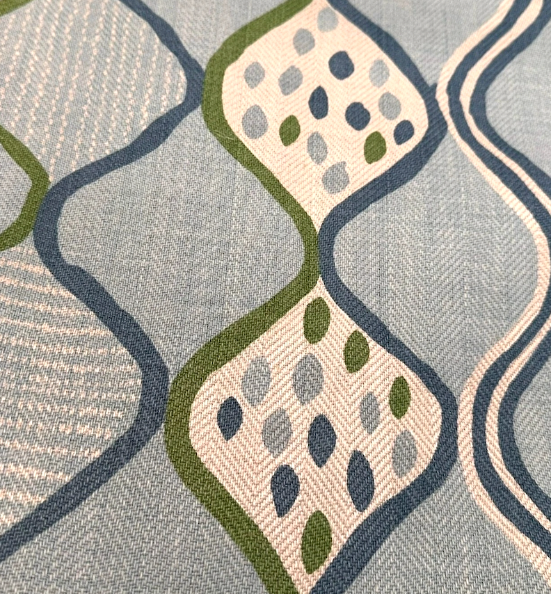 Baltic Weave Pillow Cover in Blue, Peter Dunham Textiles