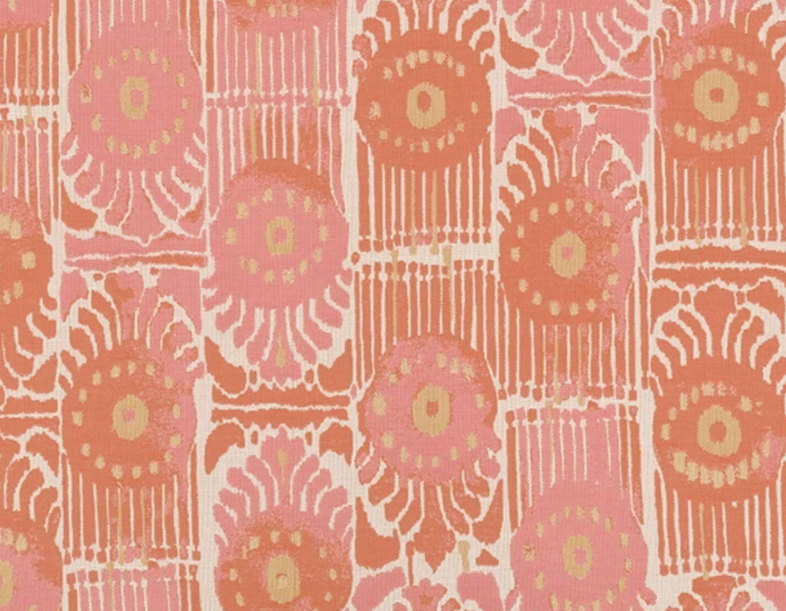 Bazaar Pillow Cover in Melon, Perennials Textiles