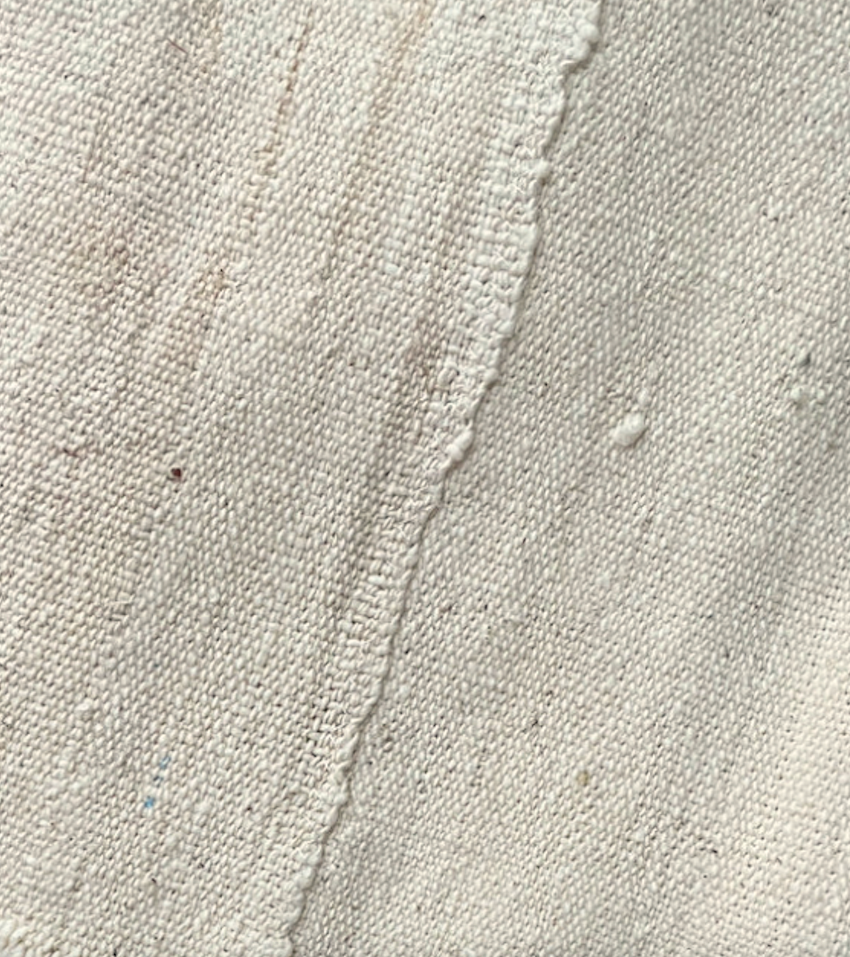 Ivory Mudcloth Pillow Cover
