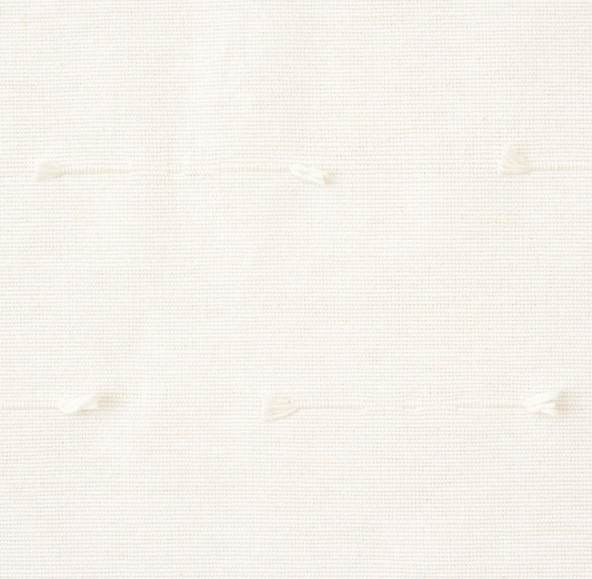 Teton Embroidered Pillow Cover in Snow, Schumacher Textiles