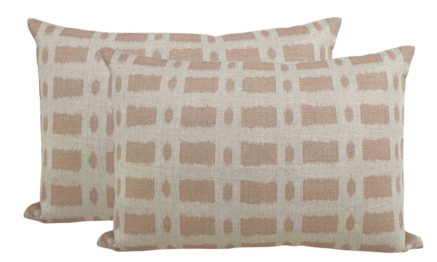 Townline Pillow Cover in Pink, Schumacher Textiles