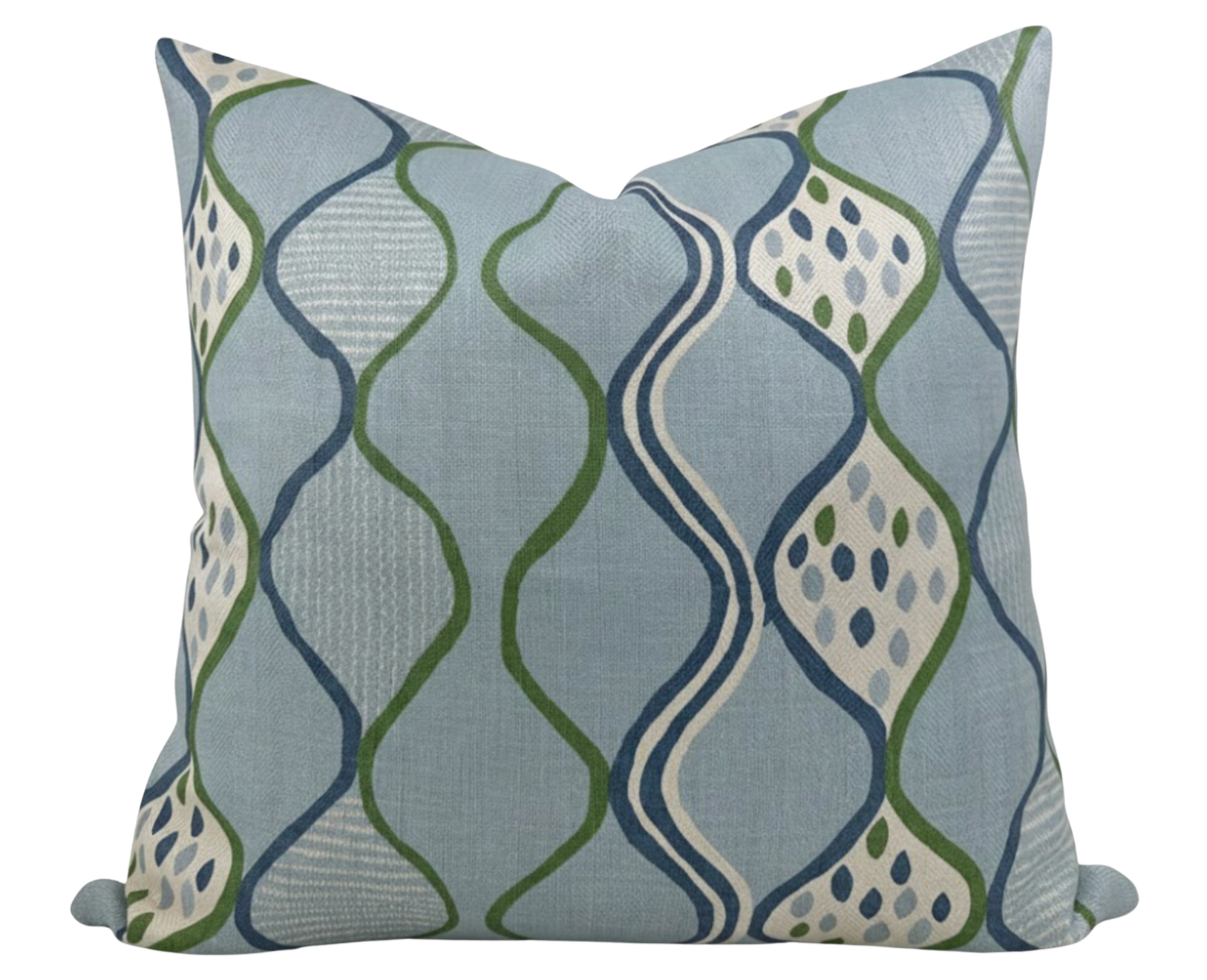 Baltic Weave Pillow Cover in Blue, Peter Dunham Textiles