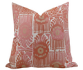 Bazaar Pillow Cover in Melon, Perennials Textiles