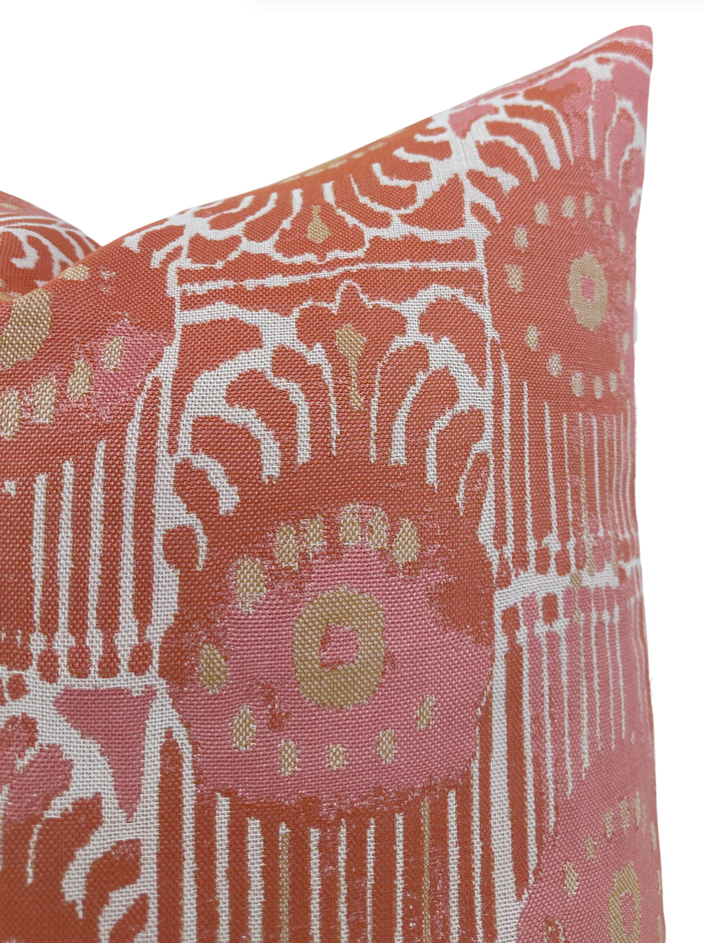 Bazaar Pillow Cover in Melon, Perennials Textiles