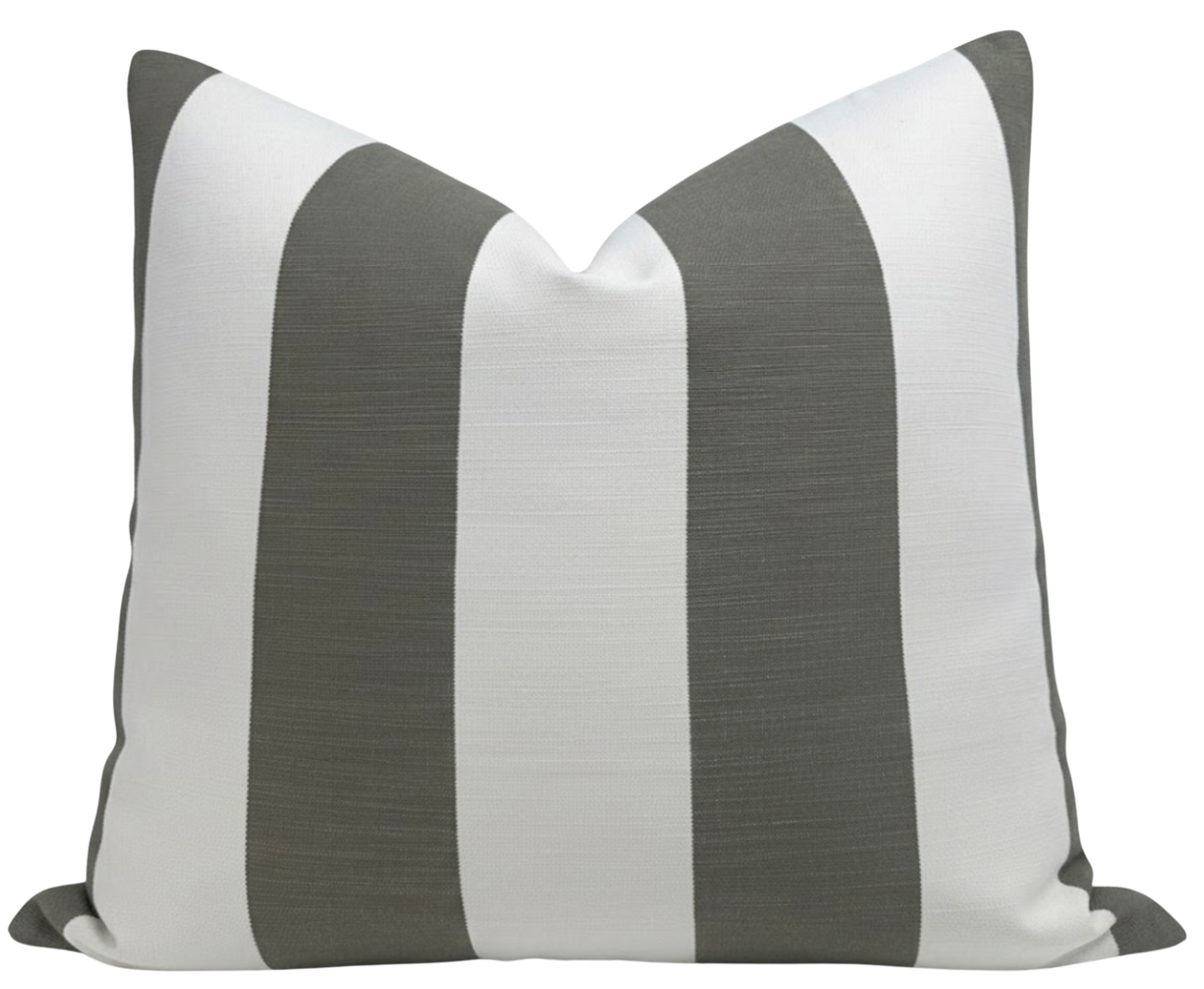 Go To Stripe Pillow Cover in Olive, Perennials Textiles
