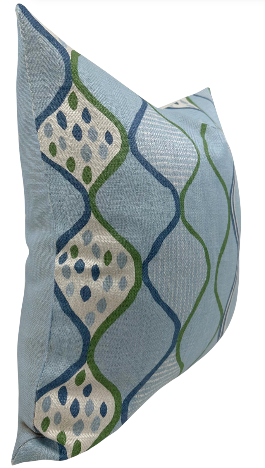Baltic Weave Pillow Cover in Blue, Peter Dunham Textiles