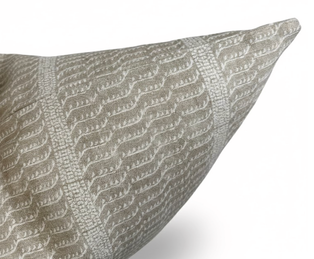 Pilar Pillow Cover in Dune, Susan Connor Textiles