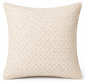 Ivins Woven Pillow Cover in Ivory, Schumacher Textiles