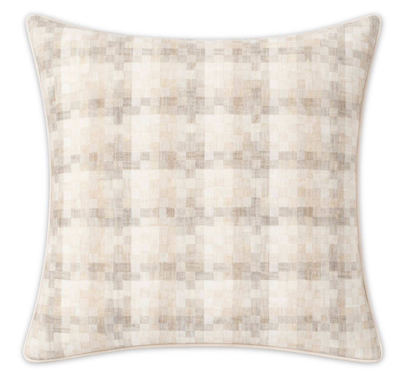 Boro Woven Pillow Cover in Natural, Schumacher Textiles