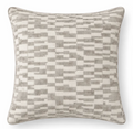 Mod Velvet Pillow Cover in Grey