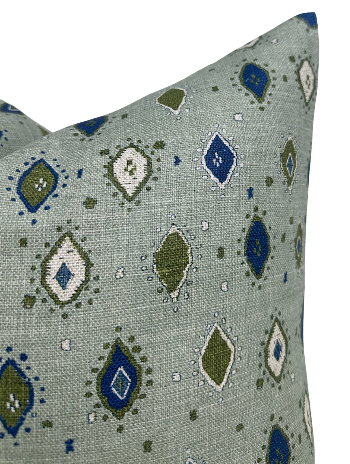 Oona Pillow Cover in Ocean Indigo, Peter Dunham Textiles