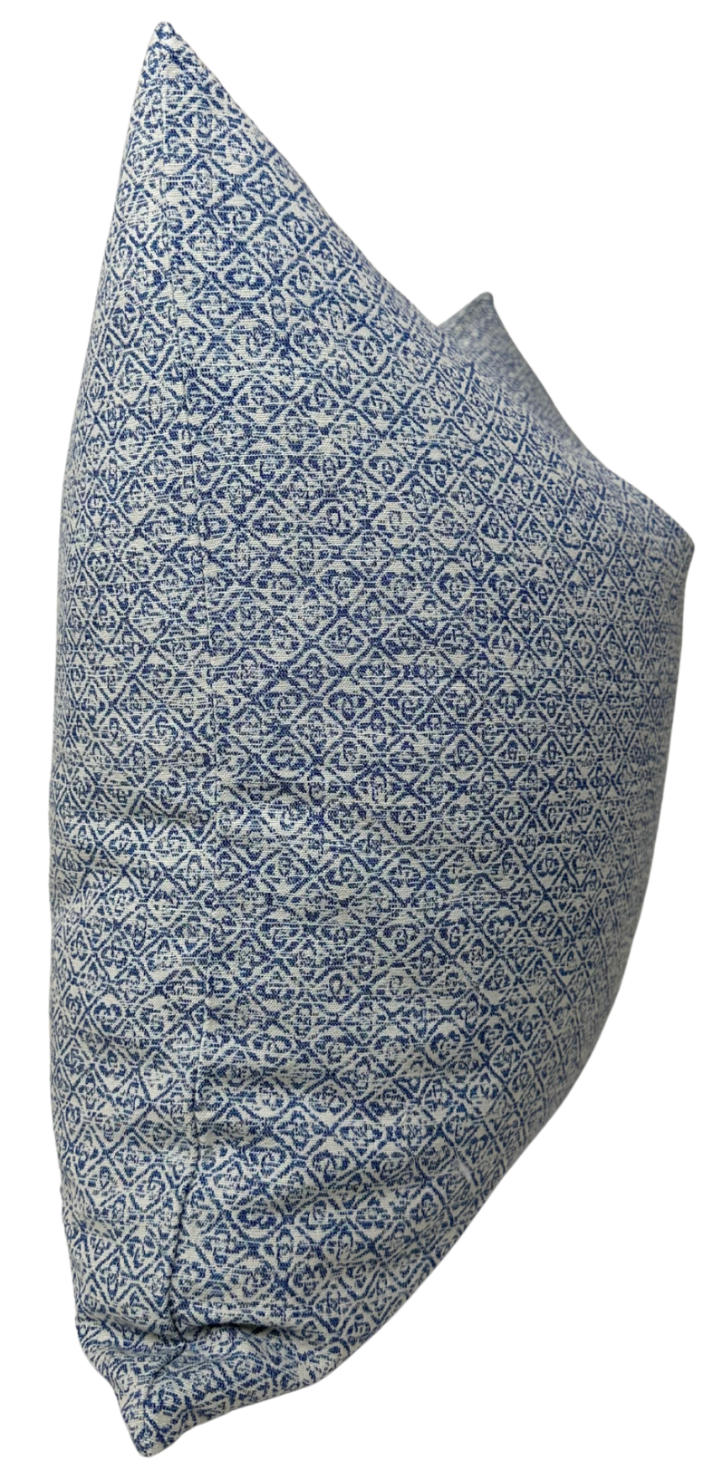 Sarong Weave Pillow Cover in Indigo Blue, Schumacher Textiles