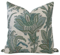 Breckenridge Floral Pillow Cover in Sage, Thibaut Pillows