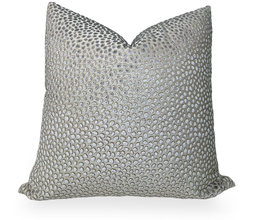 Cosma Velvet Pillow Cover in Grey