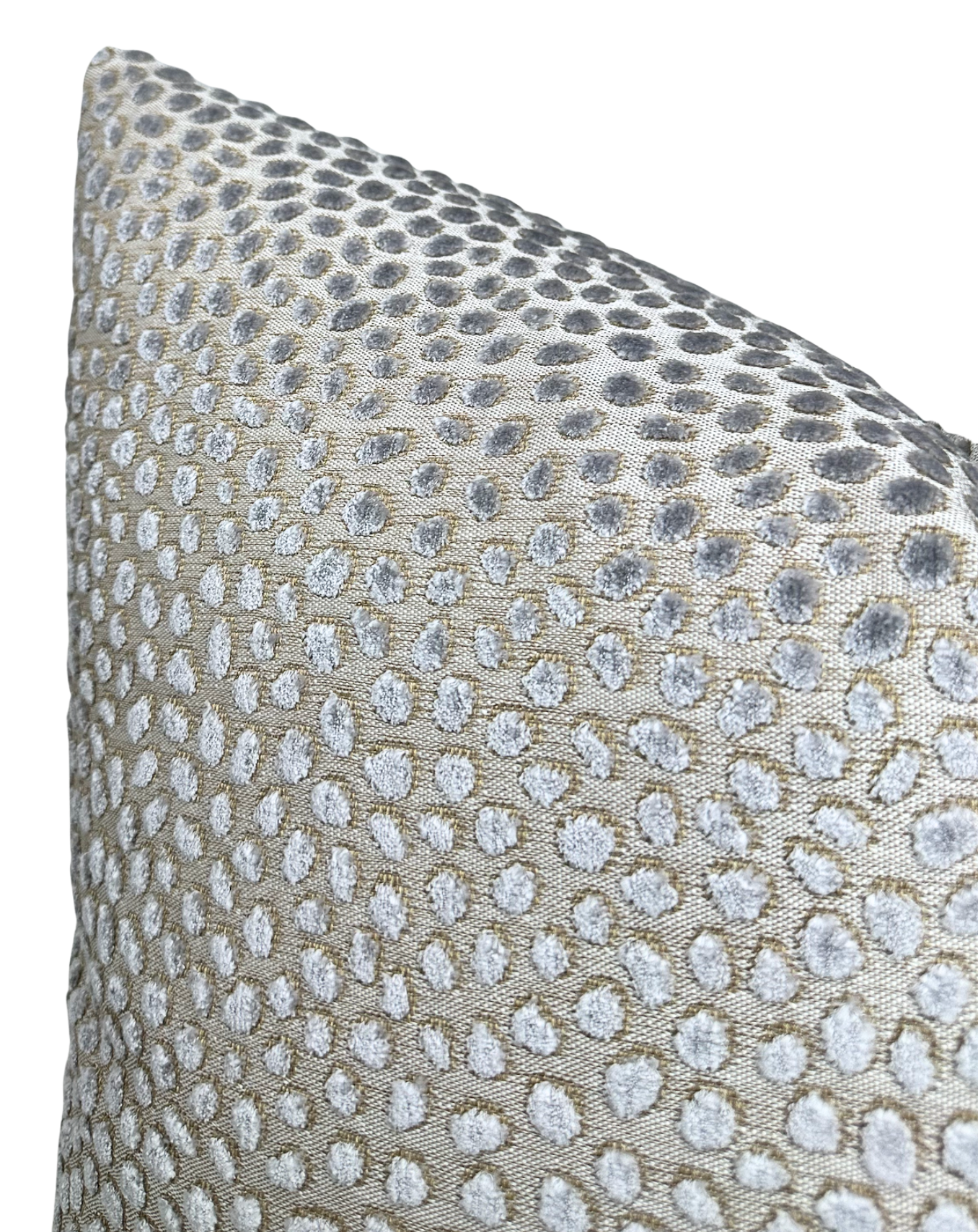Cosma Velvet Pillow Cover in Grey