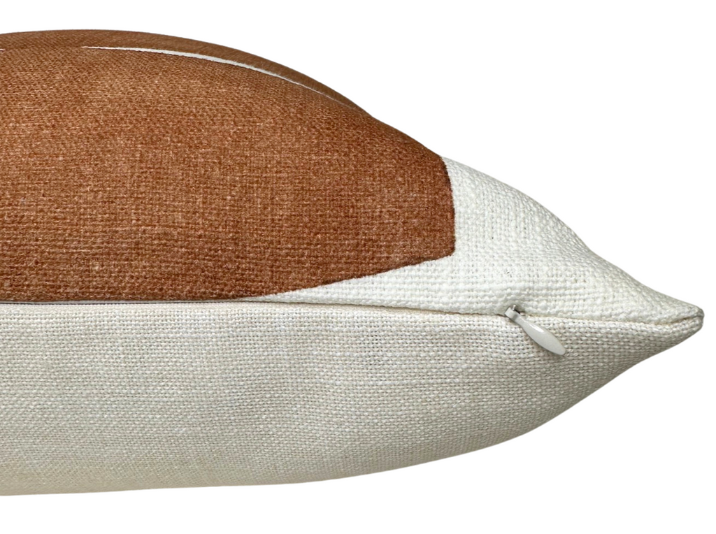 Stacked Pillow Cover in Clay