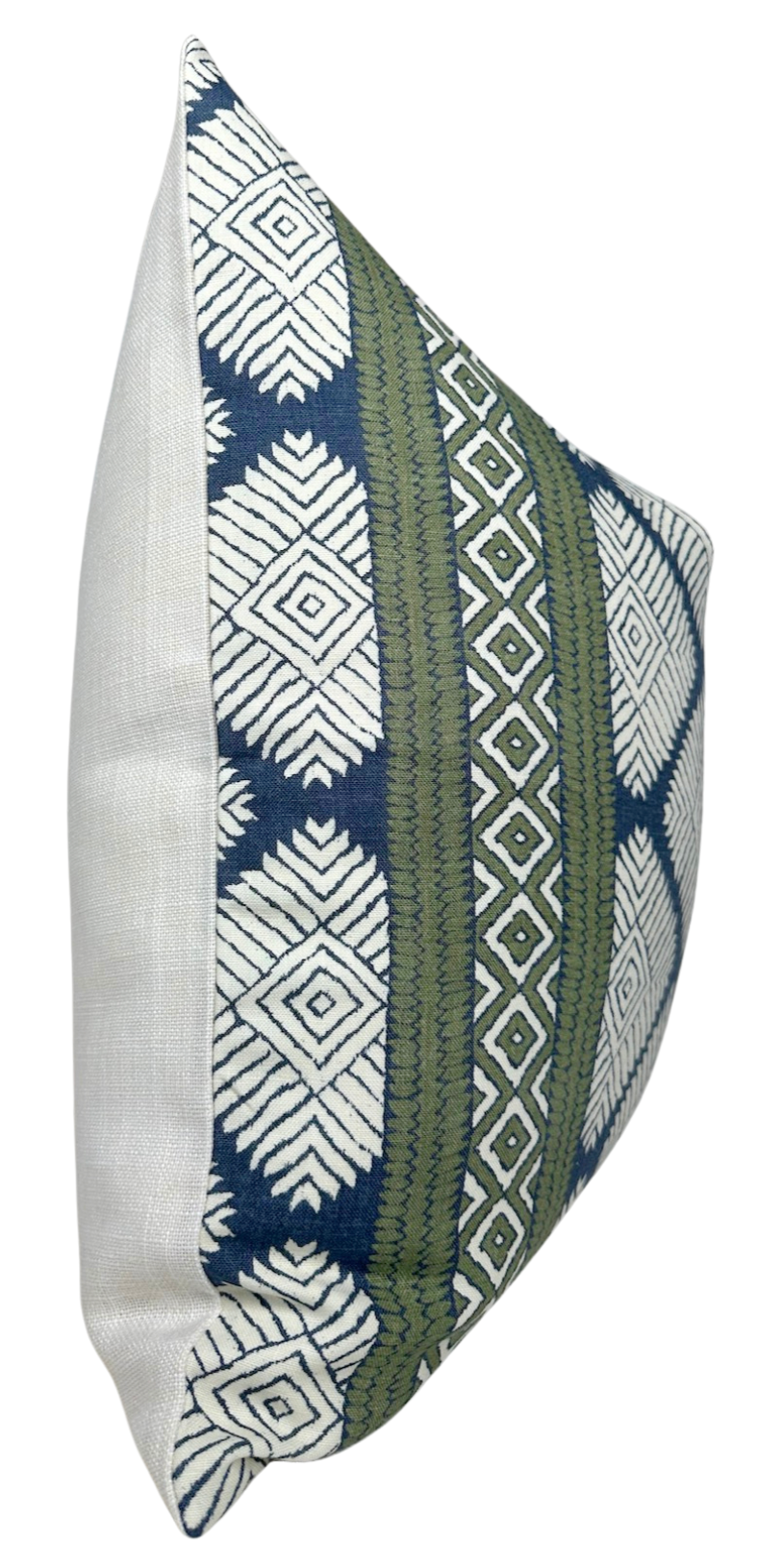 Austin Pillow Cover in Bluestone + Green, Thibaut Pillows