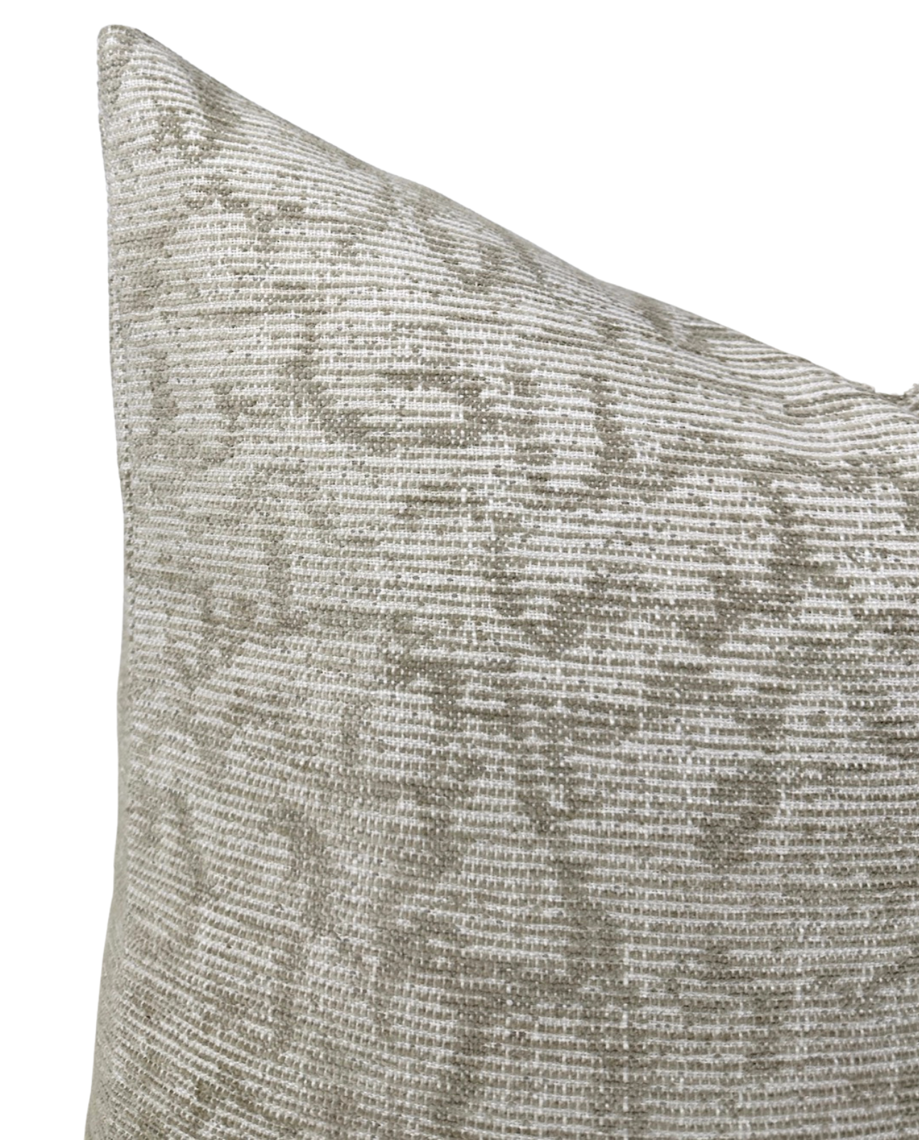 Crescendo Pillow Cover in Ivory Taupe, Kelly Wearstler Textiles