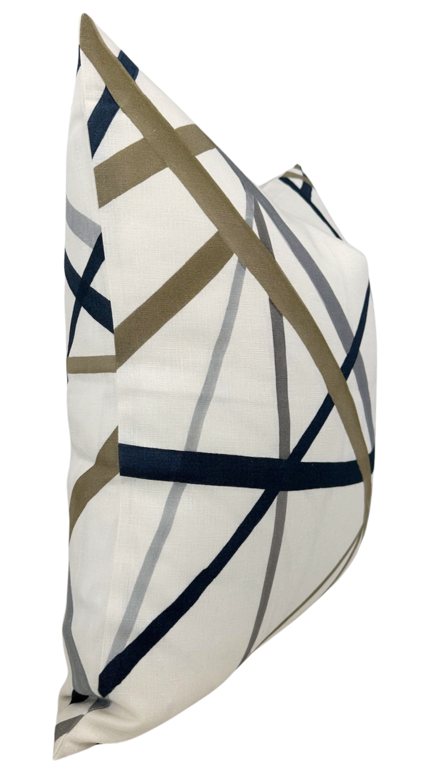 Simpatico Pillow Cover in Sand, Kelly Wearstler Textiles