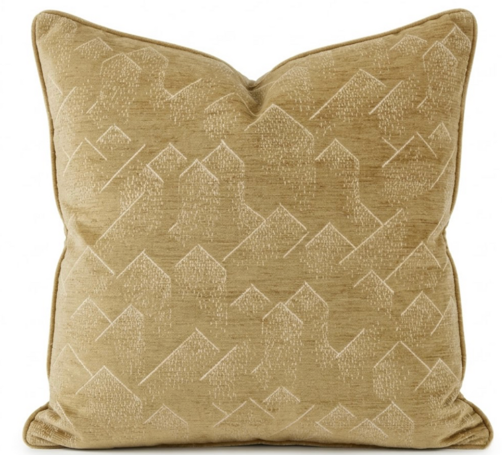 Brink Pillow Cover in Bronze, Kelly Wearstler Textiles